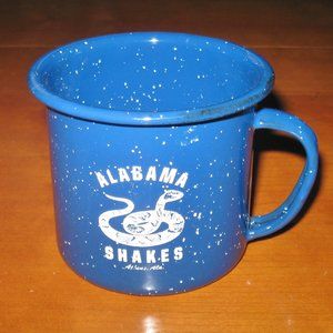 Alabama Shakes American Rock Band  Athens Ala Blue Tin Camping Coffee Mug
